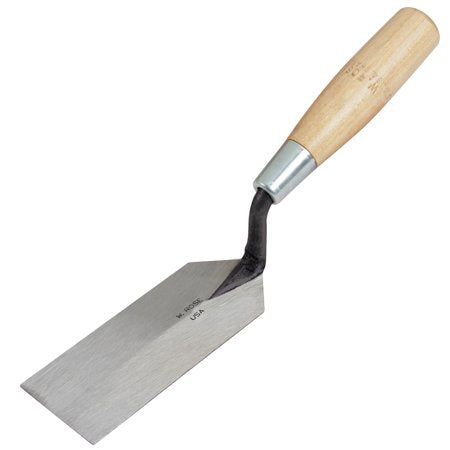 RO58-8 W.Rose™ 8" x 2" Margin Trowel with Wood Handle