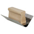 PL021IS 4" x 2" 3/4"R Stainless Steel Inside Corner Tool with Wood Handle