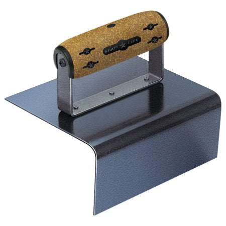 CFE768K 6" x 6" x 3-1/2" 3/8"R Elite Series Five Star™ Blue Steel Outside Step Tool with Cork Handle