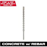 7/8 in. x 13 in. 4-Cutter SDS-MAX Carbide Drill Bit 48-20-8444