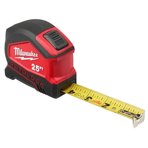 25ft Compact Auto-Lock Tape Measure 48-22-6825