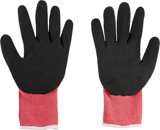 Cut Level 1 Nitrile Dipped Gloves Medium 48-22-8901