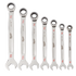 7pc Ratcheting Combination Wrench Set - SAE 48-22-9406