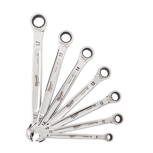 7pc Ratcheting Combination Wrench Set - Metric 48-22-9506