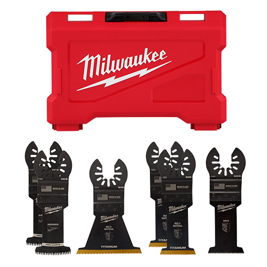 MILWAUKEE® OPEN-LOK™ Multi-Tool Blade Variety Kit 6PC 49-10-9112