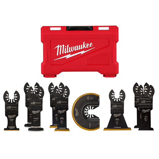 MILWAUKEE® OPEN-LOK™ Multi-Tool Blade Variety Kit 9PC 49-10-9113