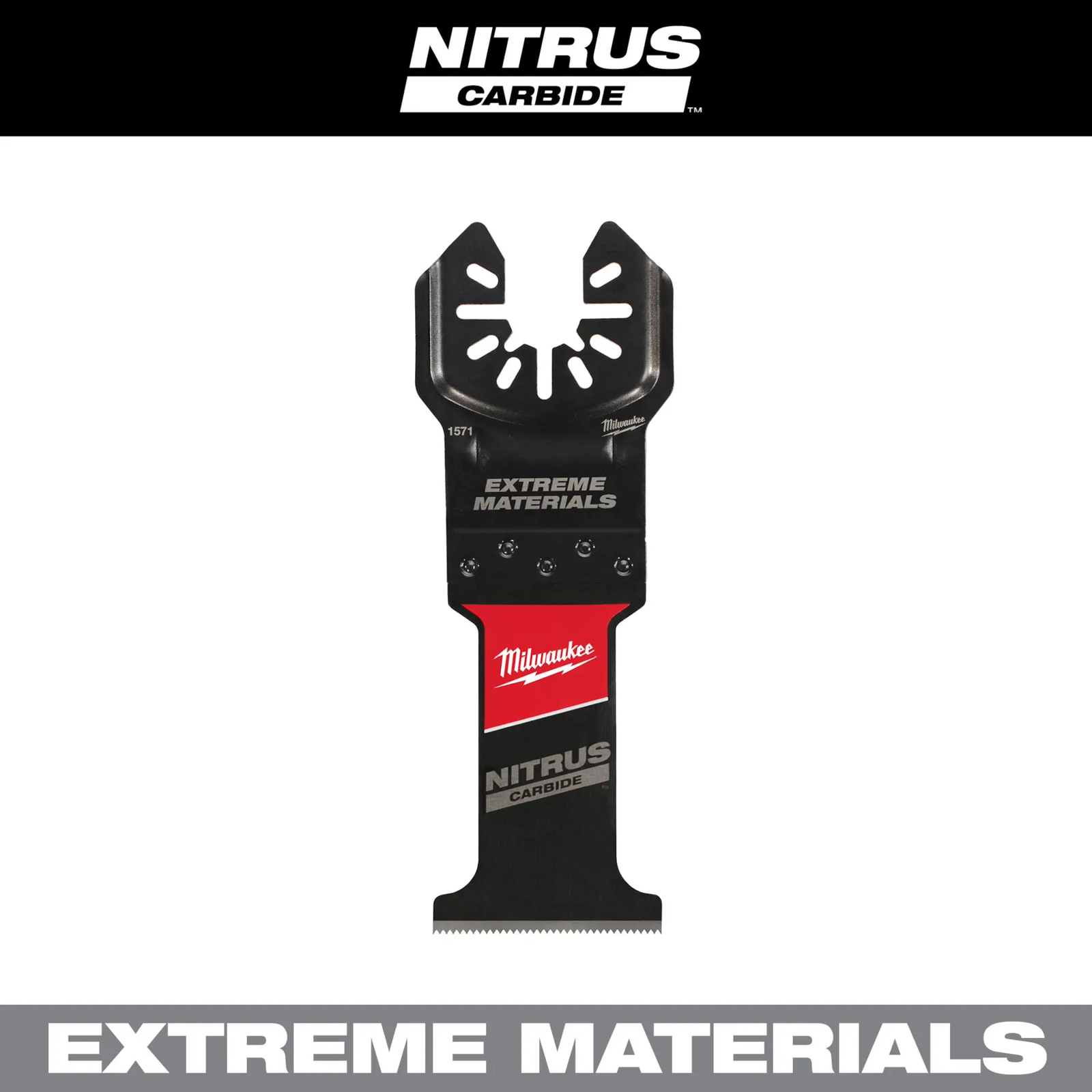 NITRUS CARBIDE™ Extreme Materials Universal Fit OPEN-LOK™ Multi-Tool Blade 1PK 49-25-1571