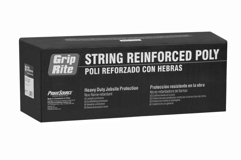 STRING REINFORCED POLY 20'X100' 620100CSRF