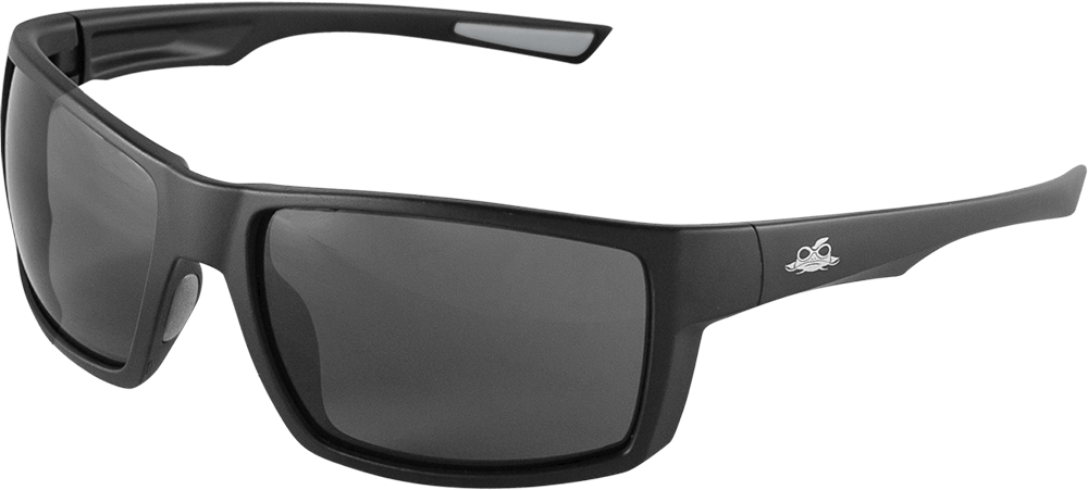 Sawfish™ Smoke Anti-Fog Lens, Matte Black Frame Safety Glasses - BH2663AF