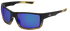 Sawfish™ Blue Mirror Performance Fog Technology Polarized Lens, Tortoise/Black Frame Safety Glasses - BH2679PFT