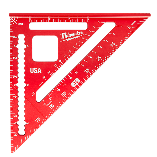 7" Magnetic Rafter Square MLSQM070