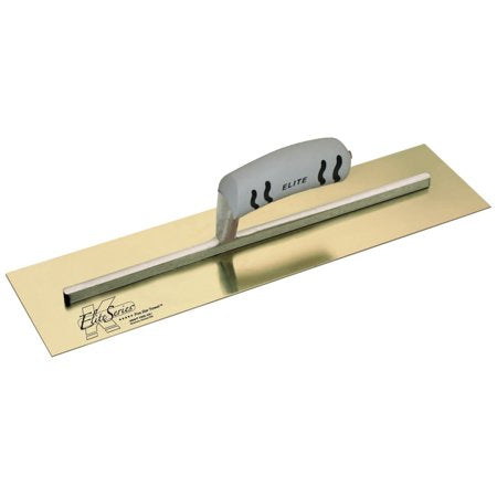 CFE543PF Elite Series Five Star™ 14" x 5" Golden Stainless Steel Cement Trowel with ProForm® Handle