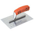 PL406PF 8" x 3" Swedish Stainless Steel Midget Finishing Trowel with Camel Back ProForm® Handle